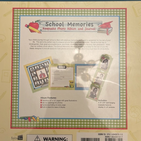 Keep take photo album and journal, school memories - Picture 3 of 10